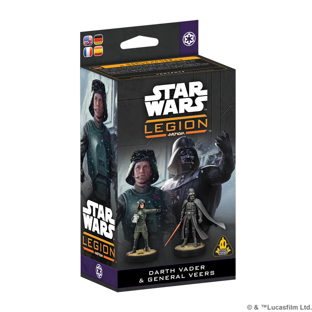 STAR WARS LEGION - DARTH VADER & GENERAL VEERS CHARACTER EXPANSION (Pre-venta)