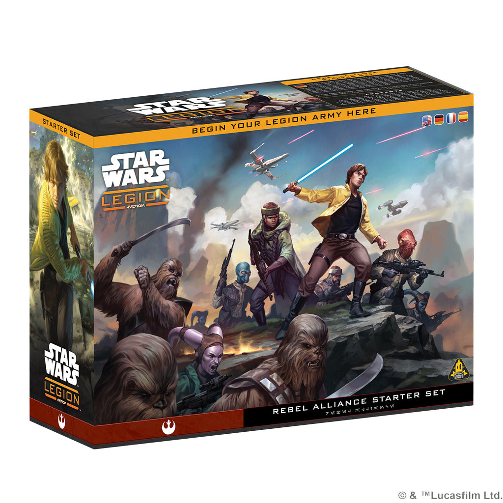 STAR WARS LEGION - REBEL ALLIANCE STARTER SET (Pre-venta)