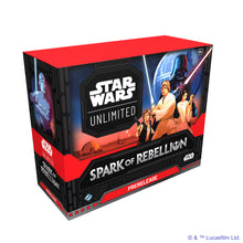 Cargar imagen en el visor de la galería, Star Wars Unlimited Spark of Rebellion Prerelease Box Español (Pre-venta)
