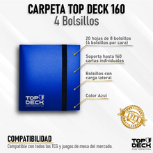 Cargar imagen en el visor de la galería, Carpeta Top Deck 4 bolsillos Variedades
