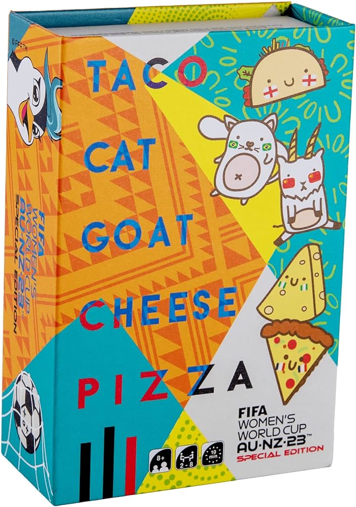 Taco Gato Cabra Queso Pizza - Edición limitada Copa Mundial Femenina de la FIFA 2023