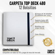 Cargar imagen en el visor de la galería, Carpeta Top Deck 12 bolsillos Variedades
