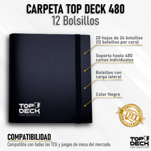 Cargar imagen en el visor de la galería, Carpeta Top Deck 12 bolsillos Variedades
