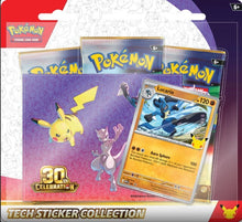 Cargar imagen en el visor de la galería, Pokemon TCG: 30th Celebration- Tech Sticker Collection (Ing/Esp)
