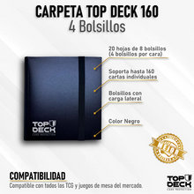 Cargar imagen en el visor de la galería, Carpeta Top Deck 4 bolsillos Variedades
