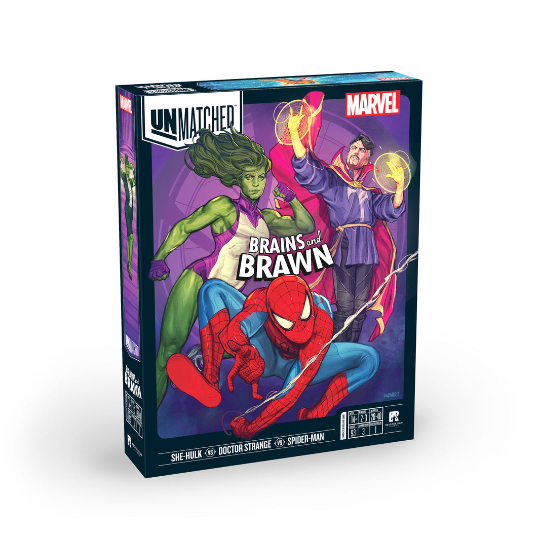 Unmatched: Marvel Brains and Brawn (Inglés)