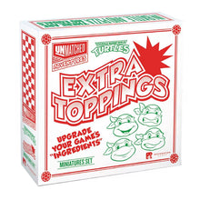 Cargar imagen en el visor de la galería, Unmatched Adventures: Teenage Mutant Ninja Turtles Extra Toppings Miniature Pack (Inglés)
