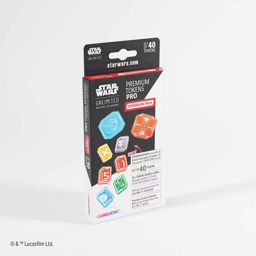 GAMEGENIC STAR WARS UNLIMITED - PREMIUM TOKENS PRO EXPANSION PACK