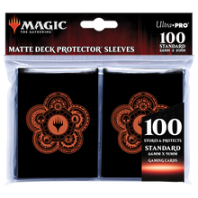 Cargar imagen en el visor de la galería, MTG Sleeves: Mana 7 Color Wheel (100)
