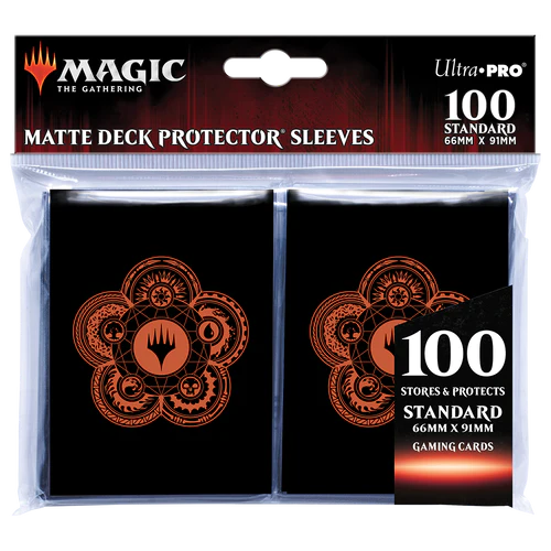 MTG Sleeves: Mana 7 Color Wheel (100)