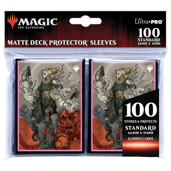 MTG Sleeves: Kamigawa Neon Dynasty- Tamiyo, Compleat Sage (100)