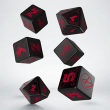 Cargar imagen en el visor de la galería, Cyberpunk Red Essential Dice Set (4D6 &amp; 2D10)
