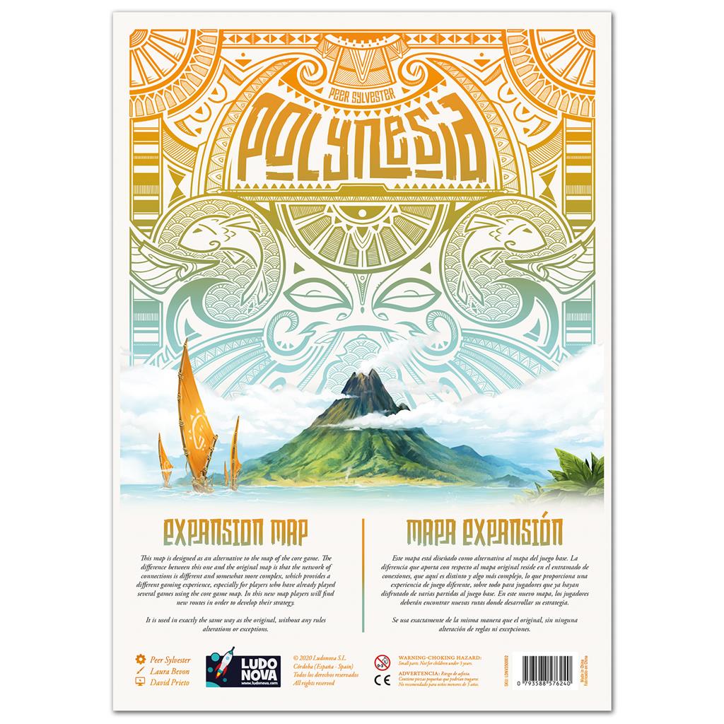 Polynesia Exp. Mapa