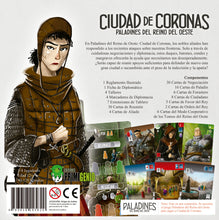 Cargar imagen en el visor de la galería, Paladines del Reino del Oeste: Ciudad de Coronas
