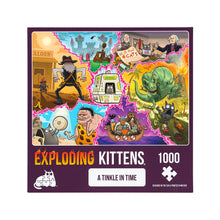 Cargar imagen en el visor de la galería, Puzzles Exploding Kittens 1000 piezas: A Tinkle in Time
