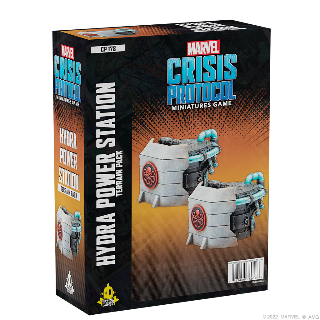 Marvel Crisis Protocol Hydra Power Station Terrain Pack (Inglés)