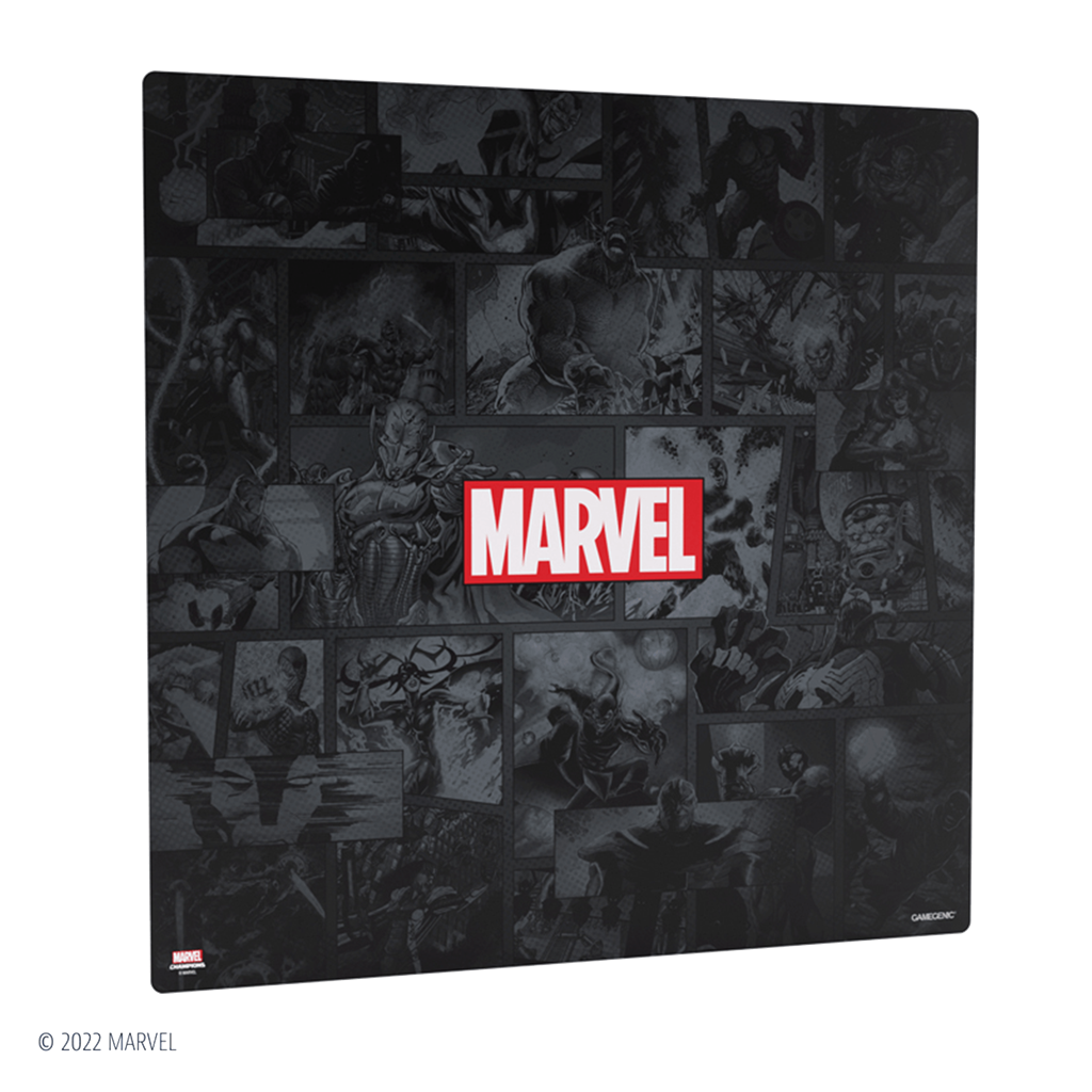 Marvel Champions Game Mat XL – Marvel Black
