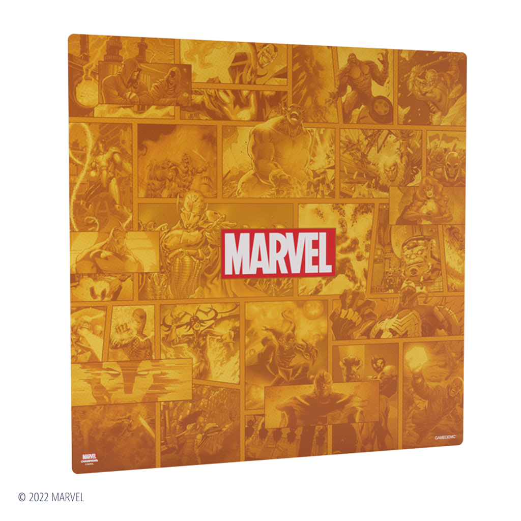 Marvel Champions Game Mat XL – Marvel Orange