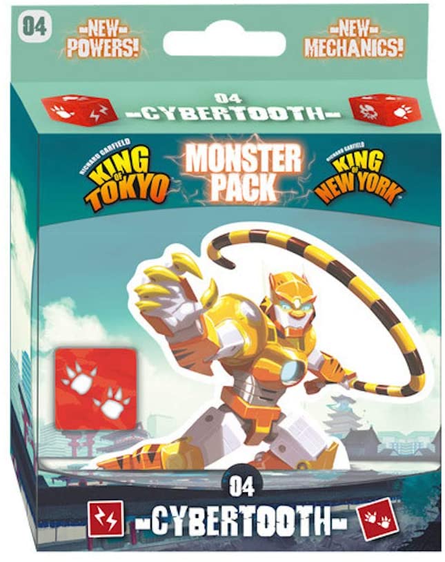 King of Tokyo/New York: Cybertooth Monster Pack (Inglés)