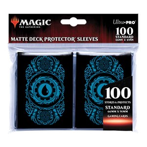 MTG Sleeves: Mana 7 Island (100)