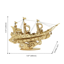 Cargar imagen en el visor de la galería, Mini 3D Puzzle Sailing Ship
