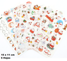 Cargar imagen en el visor de la galería, Set de Pegatinas Kawaii Variadas
