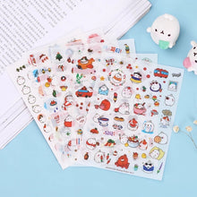 Cargar imagen en el visor de la galería, Set de Pegatinas Kawaii Variadas

