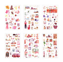 Cargar imagen en el visor de la galería, Set de Pegatinas Kawaii Variadas
