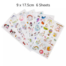 Cargar imagen en el visor de la galería, Set de Pegatinas Kawaii Variadas
