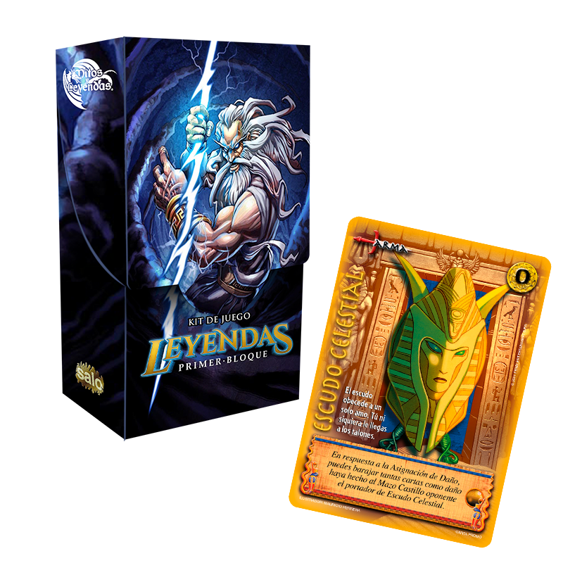Kit de Juego Leyendas Primer Bloque Zeus Ra