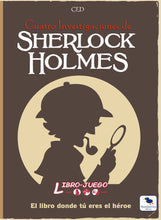 Cargar imagen en el visor de la galería, Libro Juego 04: Sherlock Holmes Cuatro investigaciones
