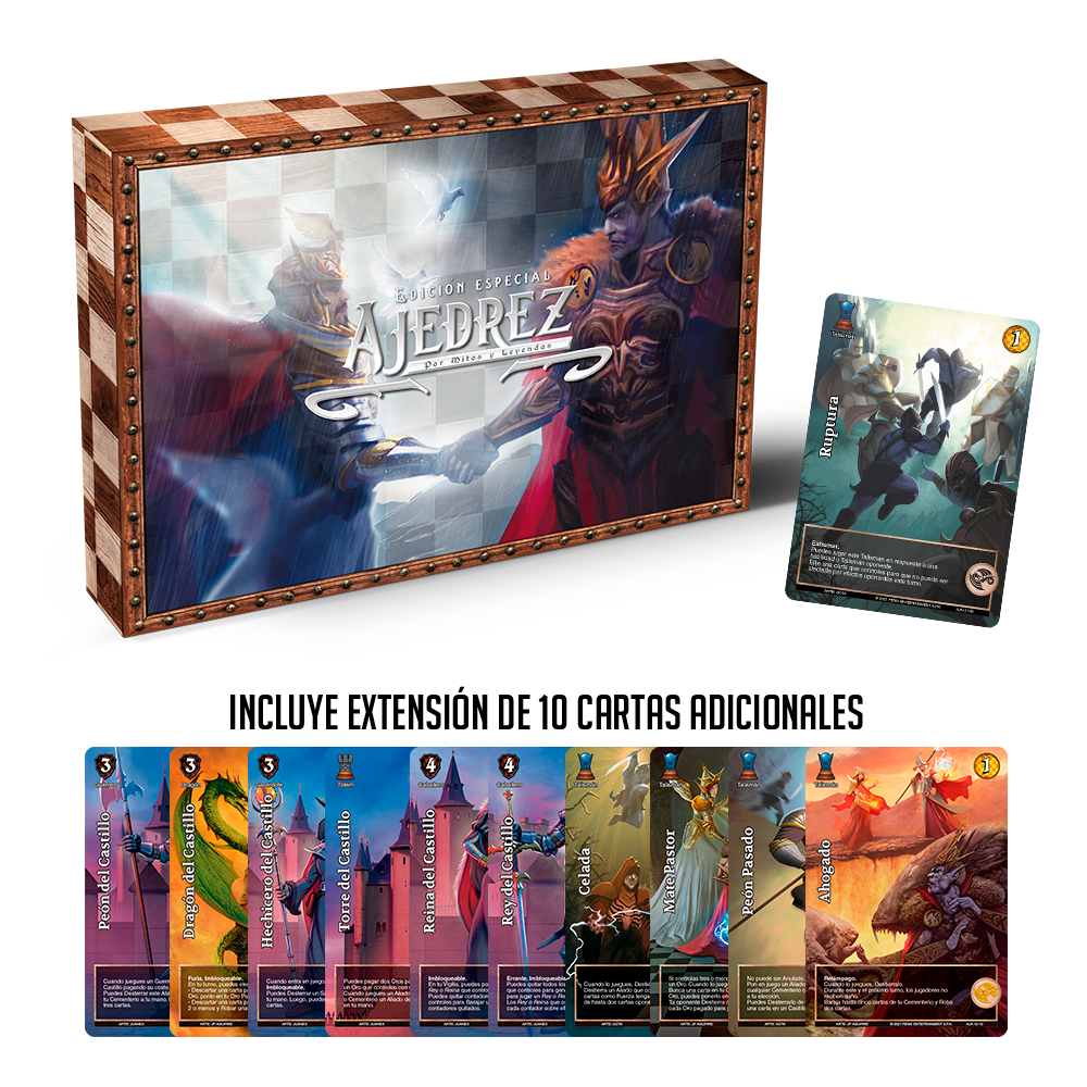 Edición Especial Ajedrez + 10 cartas Promocionales
