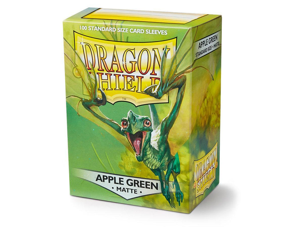 DS: MATTE Sleeves (100) - Matte Apple Green