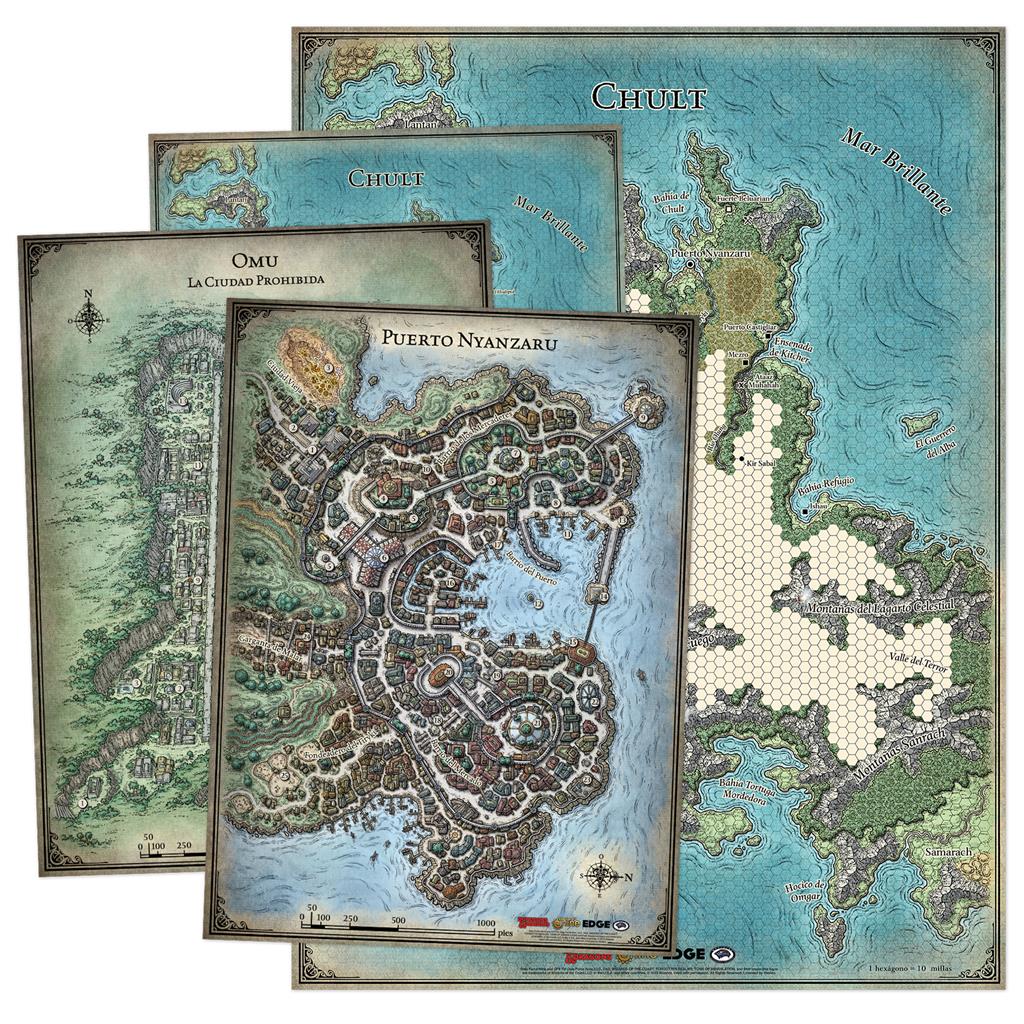 Dungeons & Dragons: Set de mapas de la Tumba de la Aniquilación