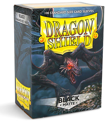 DS: MATTE Standard Sleeves (100) - Black