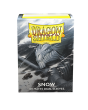 Cargar imagen en el visor de la galería, DS: Standard DUAL Sleeves (100)- Matte Snow
