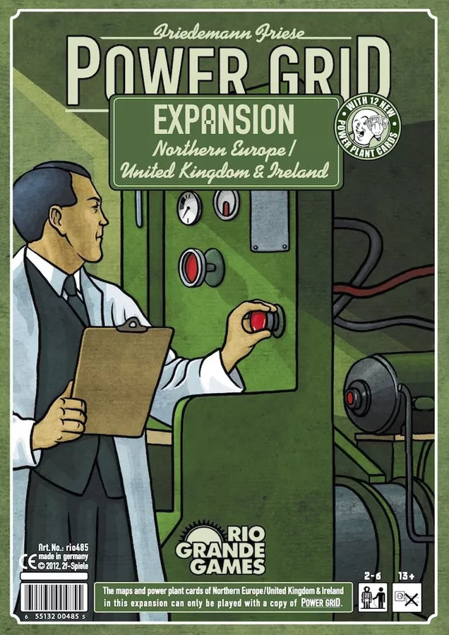 Power Grid: Northern Europe/United Kingdom & Ireland (Inglés)