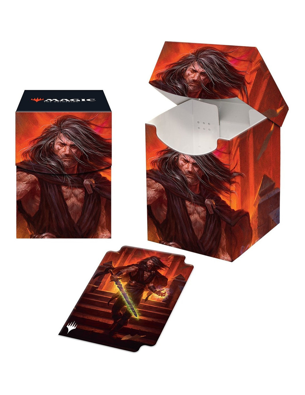 Deckbox: PRO 100+ MTG Dominaria United - Commander Jared Carthalion