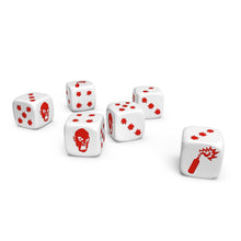 Cargar imagen en el visor de la galería, Zombicide Segunda Edición Special Black &amp; White Dice
