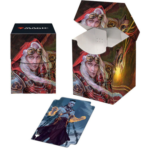 Deckbox: PRO 100+ MTG Dominaria United - Jaya, Fiery Negotiator